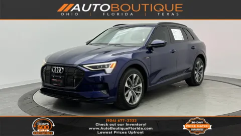 Blue 2021 Audi e-tron Premium Plus for sale in Jacksonville, FL