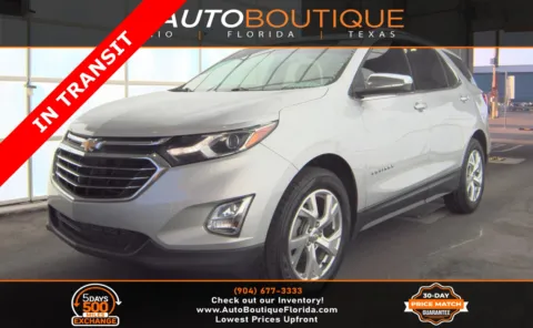 Silver 2021 Chevrolet Equinox Premier for sale in Jacksonville, FL
