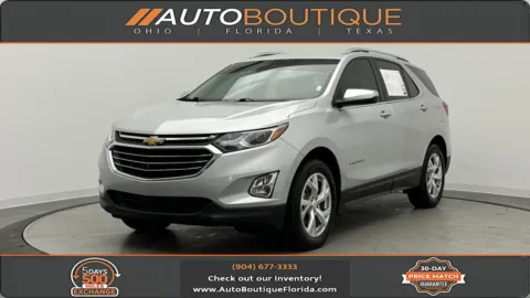 Silver 2021 Chevrolet Equinox Premier for sale in Jacksonville, FL
