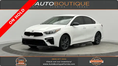 White 2020 Kia Forte GT-Line for sale in Jacksonville, FL