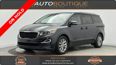 Gray 2019 Kia Sedona EX for sale in Jacksonville, FL