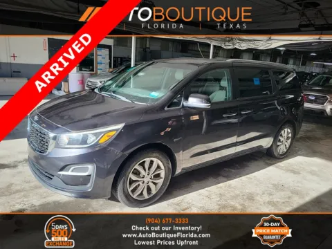Gray 2019 Kia Sedona EX for sale in Jacksonville, FL