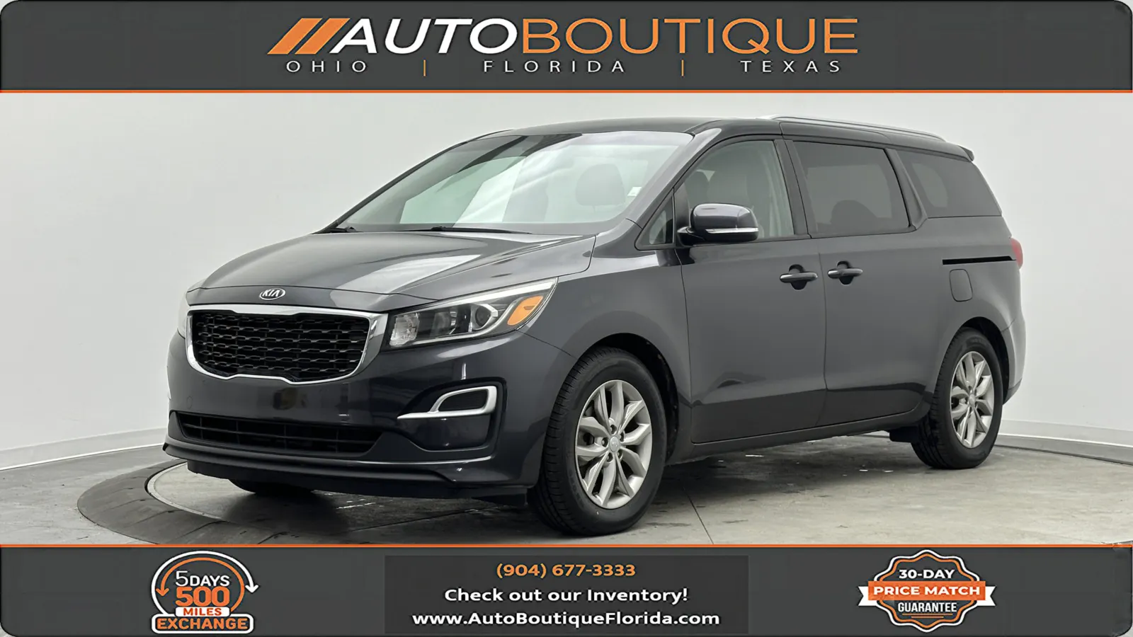 2019 Kia Sedona EX for sale in Jacksonville, FL