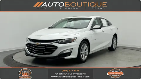White 2024 Chevrolet Malibu LT for sale in Jacksonville, FL