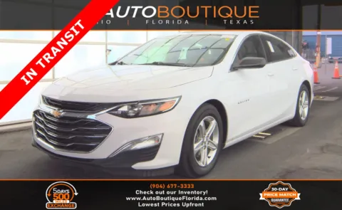 White 2021 Chevrolet Malibu LS for sale in Jacksonville, FL