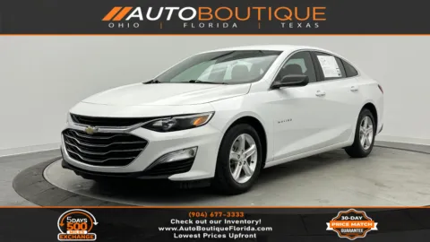 White 2021 Chevrolet Malibu LS for sale in Jacksonville, FL