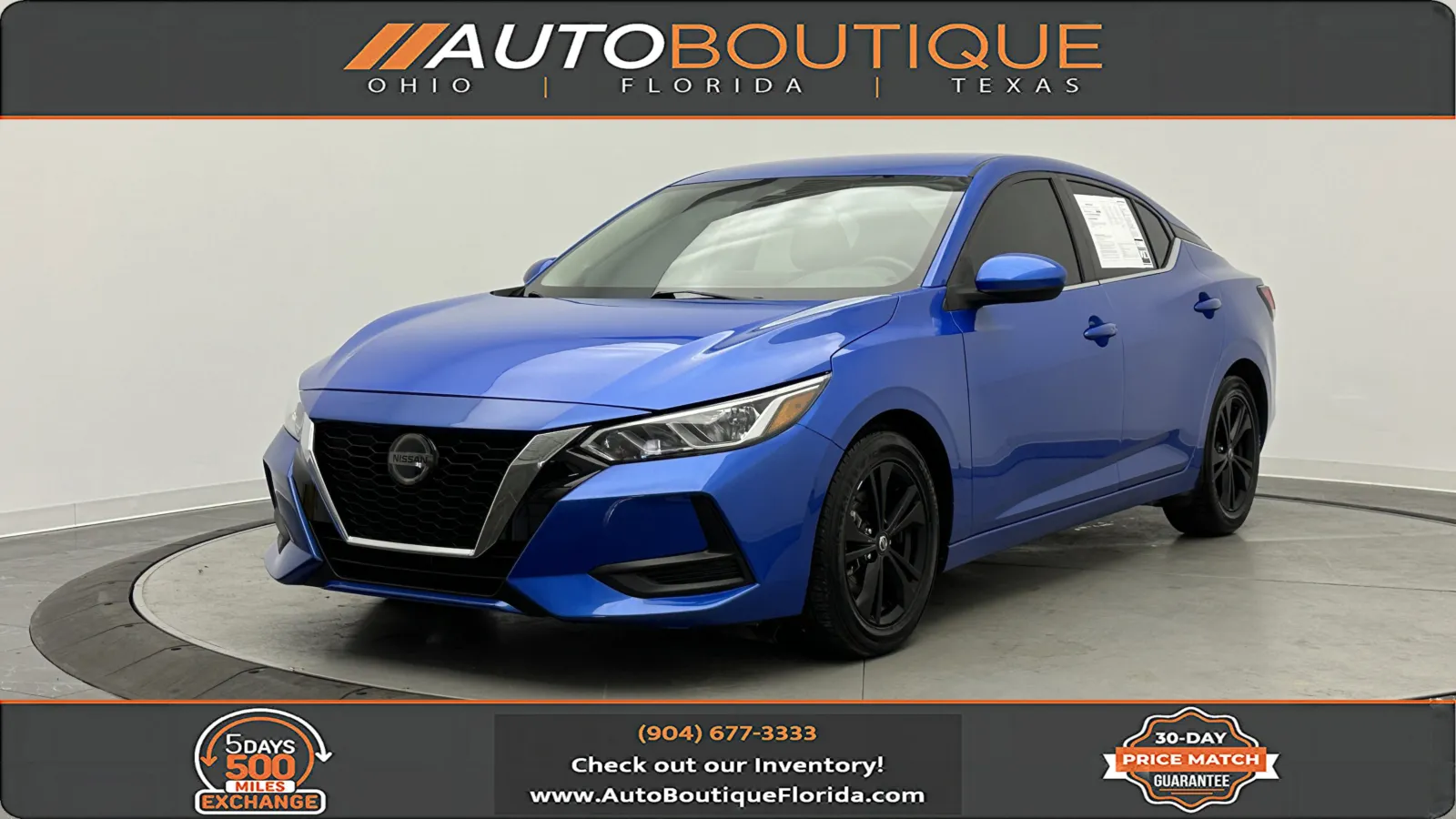 2021 Nissan Sentra SV for sale in Jacksonville, FL