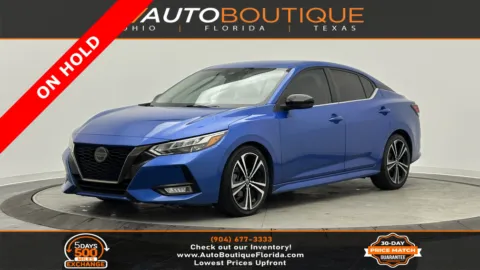 Blue 2020 Nissan Sentra SR for sale in Jacksonville, FL