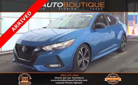 Blue 2020 Nissan Sentra SR for sale in Jacksonville, FL