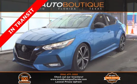 Blue 2020 Nissan Sentra SR for sale in Jacksonville, FL