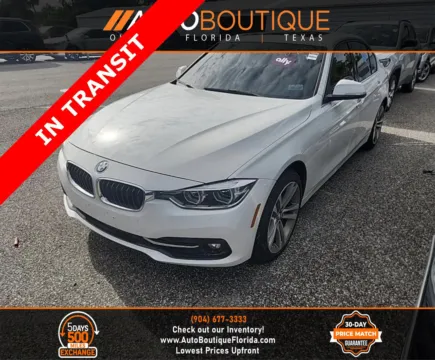 White 2018 BMW 3 Series 330i for sale in Jacksonville, FL