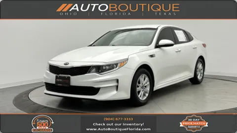 White 2016 Kia Optima LX for sale in Jacksonville, FL