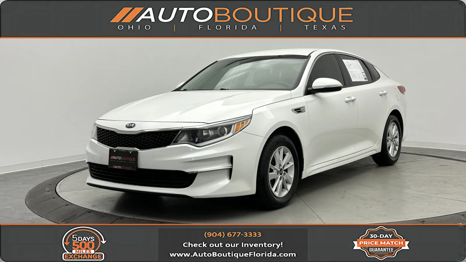 2016 Kia Optima LX for sale in Jacksonville, FL