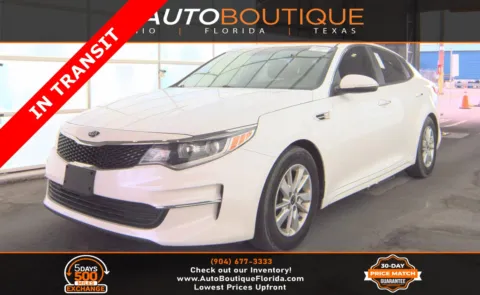 White 2016 Kia Optima LX for sale in Jacksonville, FL