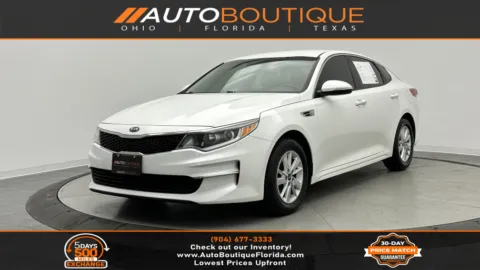 White 2016 Kia Optima LX for sale in Jacksonville, FL