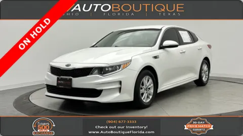 White 2016 Kia Optima LX for sale in Jacksonville, FL