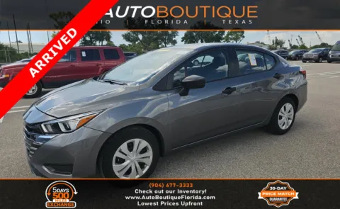 Gray 2024 Nissan Versa S for sale in Jacksonville, FL