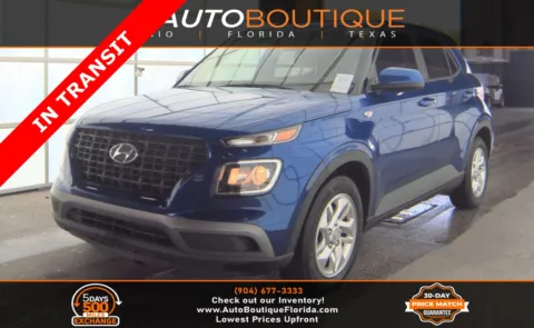 Blue 2021 Hyundai Venue SE for sale in Jacksonville, FL