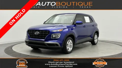 Blue 2021 Hyundai Venue SE for sale in Jacksonville, FL