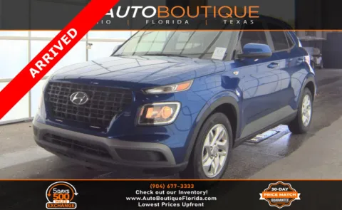Blue 2021 Hyundai Venue SE for sale in Jacksonville, FL