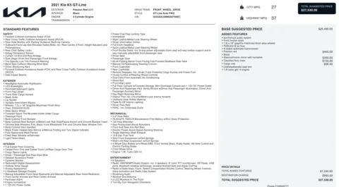 More photos of 2021 Kia K5 GT-Line at Auto Boutique Florida, FL