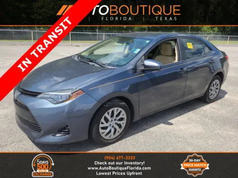 Gray 2018 Toyota Corolla LE for sale in Jacksonville, FL