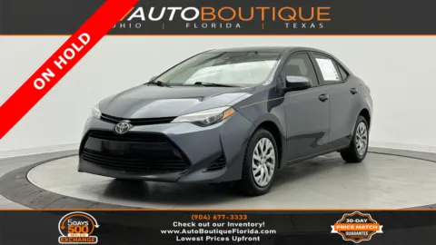 Gray 2018 Toyota Corolla LE for sale in Jacksonville, FL
