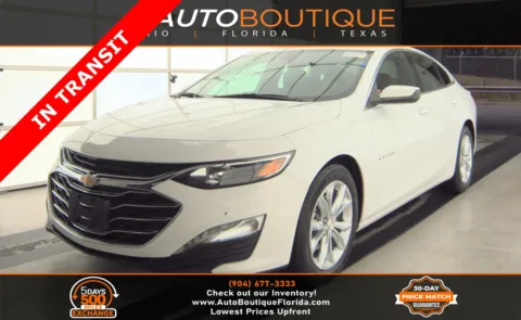 White 2023 Chevrolet Malibu LT for sale in Jacksonville, FL