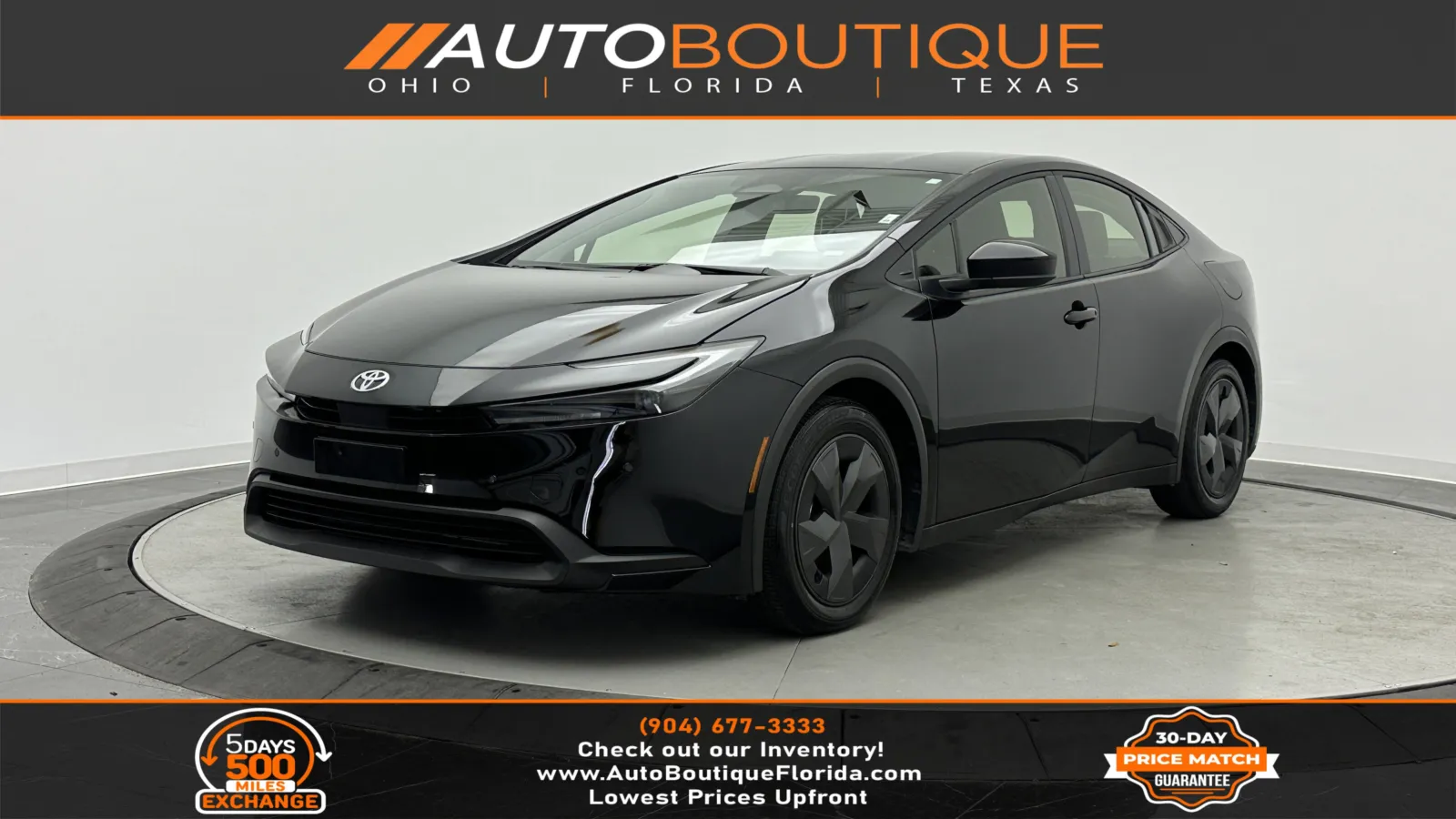 Black 2025 Toyota Prius LE for sale in Jacksonville, FL