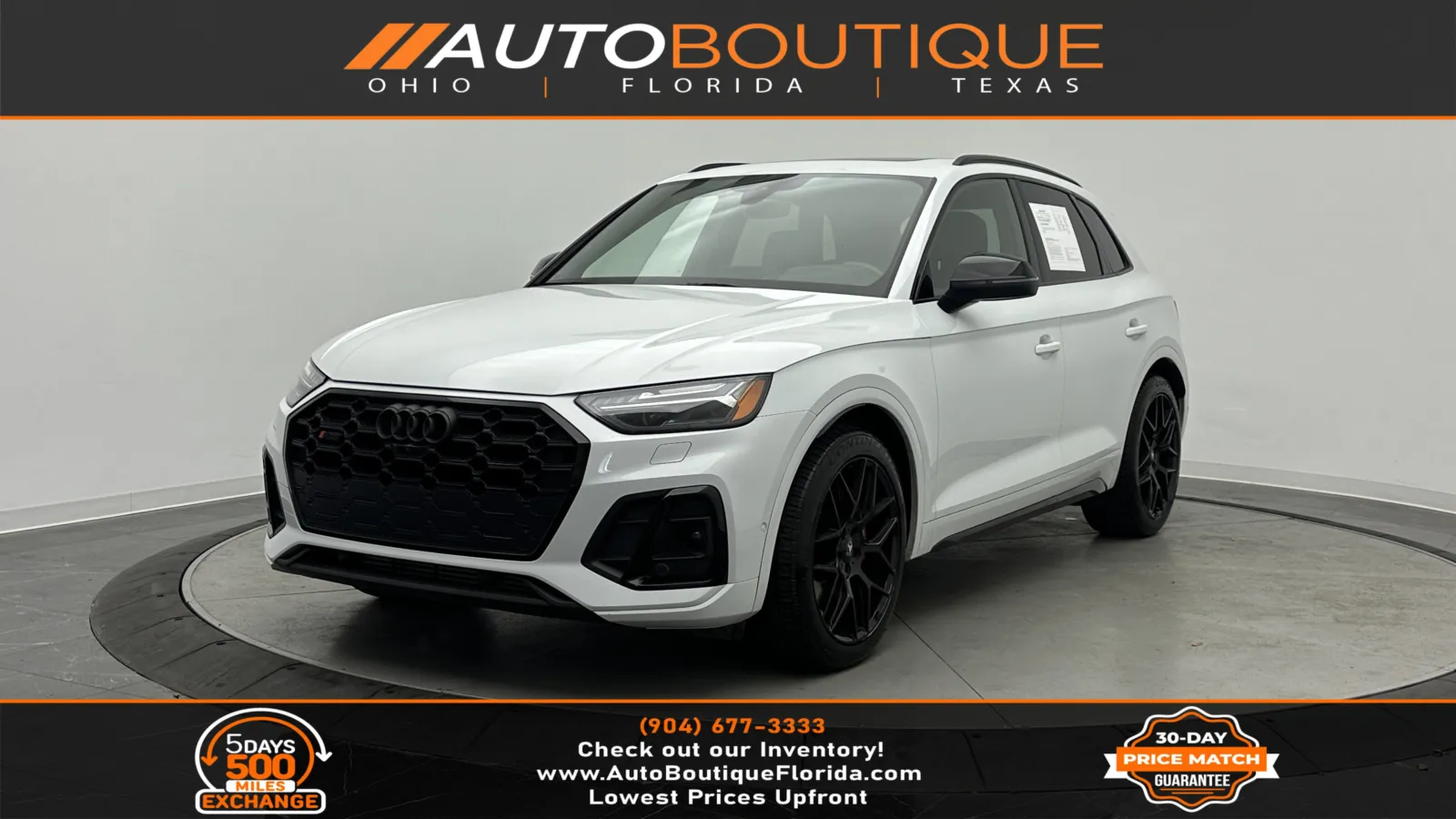 White 2021 Audi SQ5 Prestige for sale in Jacksonville, FL