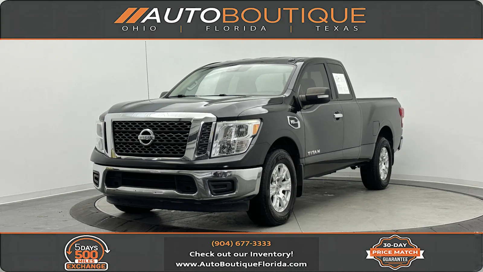 2017 Nissan Titan SV for sale in Jacksonville, FL