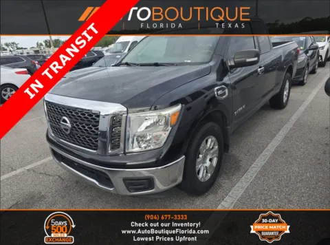 Black 2017 Nissan Titan SV for sale in Jacksonville, FL