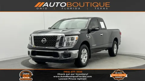 Black 2017 Nissan Titan SV for sale in Jacksonville, FL