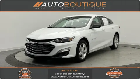 White 2022 Chevrolet Malibu LS for sale in Jacksonville, FL