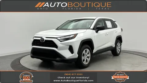White 2024 Toyota RAV4 LE for sale in Jacksonville, FL
