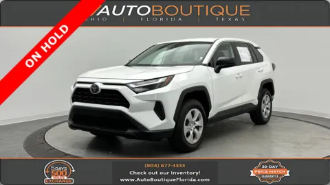 White 2024 Toyota RAV4 LE for sale in Jacksonville, FL