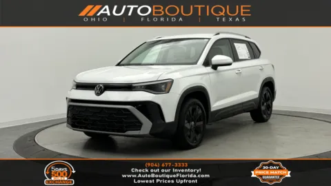 White 2025 Volkswagen Taos SE for sale in Jacksonville, FL