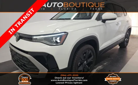 White 2025 Volkswagen Taos SE for sale in Jacksonville, FL