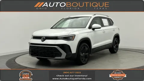 White 2025 Volkswagen Taos SE for sale in Jacksonville, FL