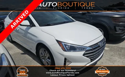 White 2020 Hyundai Elantra Value Edition for sale in Jacksonville, FL