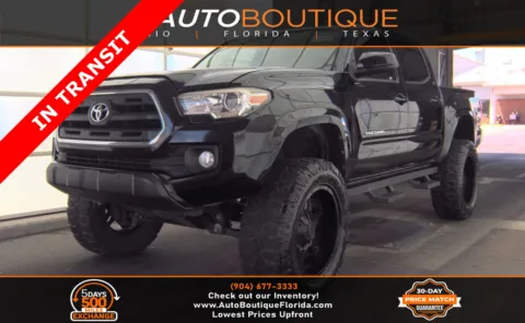 Black 2016 Toyota Tacoma SR5 for sale in Jacksonville, FL