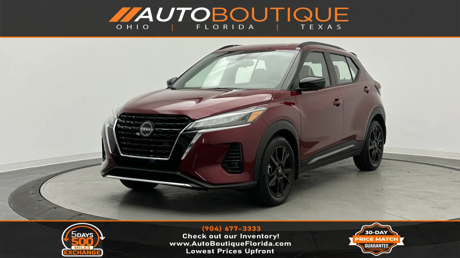 Red 2023 Nissan Kicks SR for sale in Jacksonville, FL