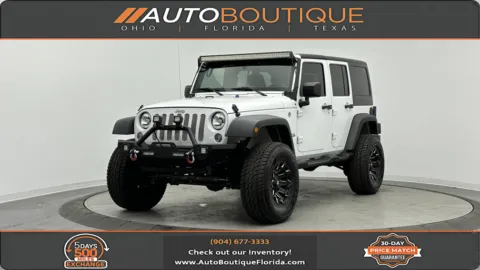 White 2017 Jeep Wrangler Unlimited Sport for sale in Jacksonville, FL