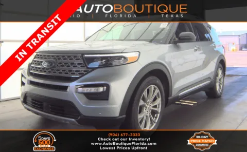 Silver 2024 Ford Explorer Limited for sale in Jacksonville, FL