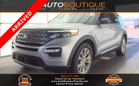 Silver 2024 Ford Explorer Limited for sale in Jacksonville, FL