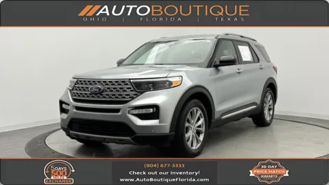 Silver 2024 Ford Explorer Limited for sale in Jacksonville, FL