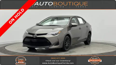 Gray 2019 Toyota Corolla LE for sale in Jacksonville, FL