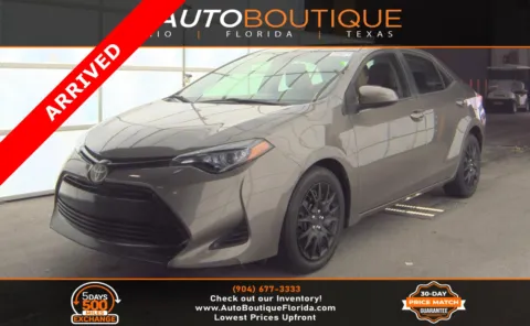 Gray 2019 Toyota Corolla LE for sale in Jacksonville, FL