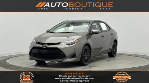 Gray 2019 Toyota Corolla LE for sale in Jacksonville, FL