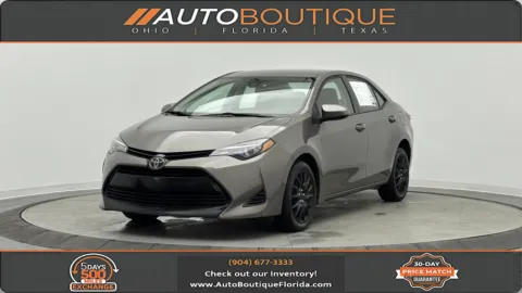 Gray 2019 Toyota Corolla LE for sale in Jacksonville, FL